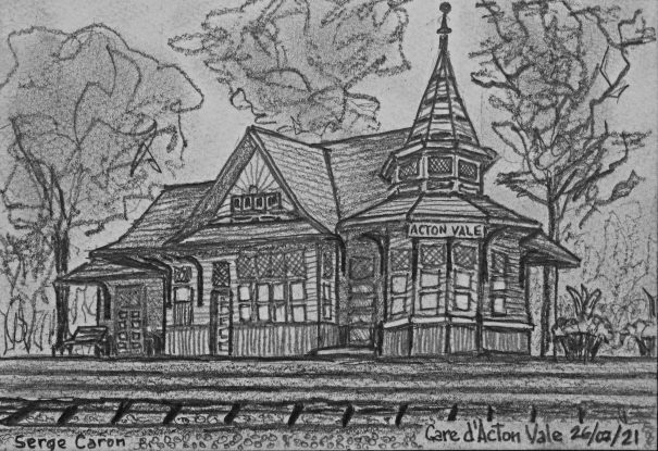 D40 Gare d'Acton Vale